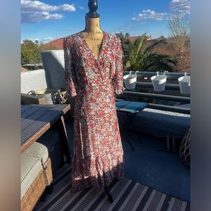 All saints wrap dress